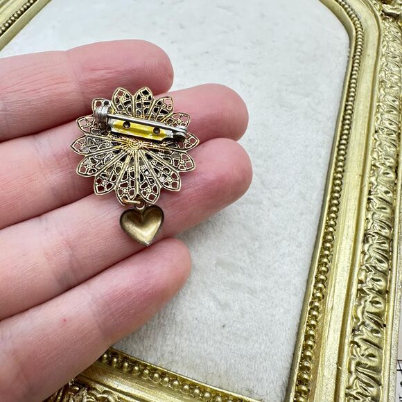 Vintage Jewelry Floss Dentist Brooch Pin Dentist Gift Tooth Brooch - Picture 4 of 8